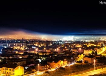 2 350x250 - Cagliari, i banchi di nebbia dopo la pioggia