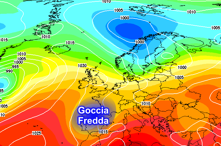 Goccia fredda 1 - Cosa s'intende col termine "Goccia Fredda"? Scopriamolo