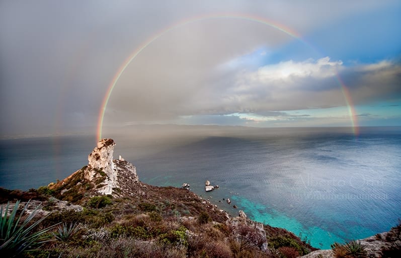 Untitled 15 - Spettacolare arcobaleno sulla Sella del Diavolo