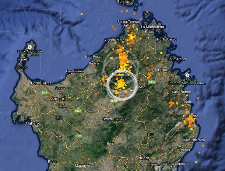 Untitled 21 - Diretta meteo - Esplodono i temporali: dove i più intensi ?