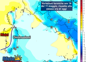 temp 350x250 - Weekend tra Maestrale e Grecale: come varieranno le temperature?