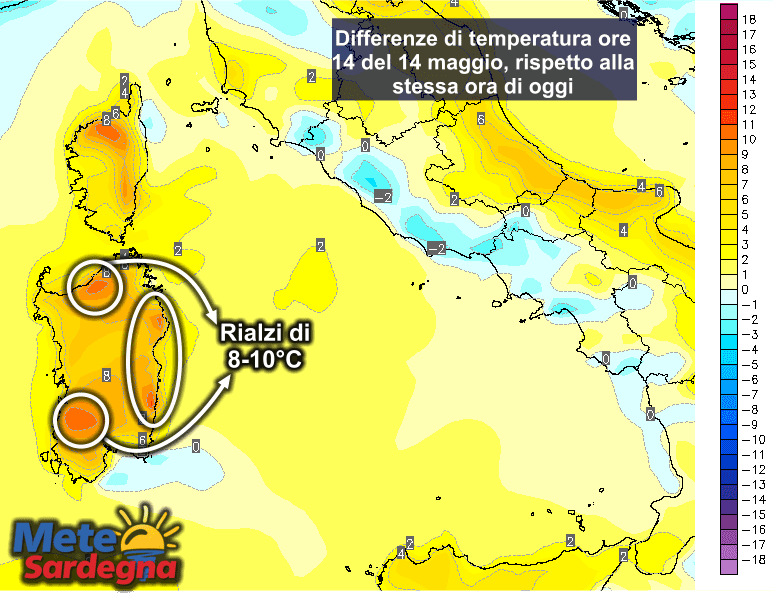 Temperature, caldo, variazioni termiche