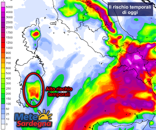 Temporali Sardegna