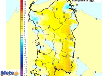 Diff temperature1 350x250 - Nel weekend tornerà un po' di caldo