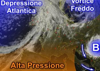 Meteosat 2 350x250 - Affluisce aria fresca e instabile dal nord Europa