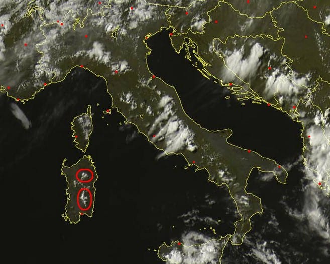Untitled 2 - Diretta meteo: temporali in Barbagia, Sarcidano e Logudoro