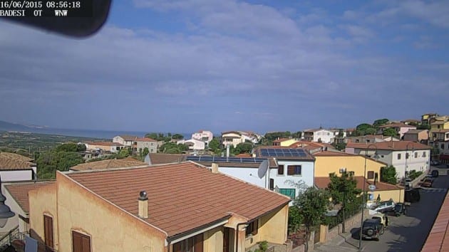 get webcam 11 - Che cielo su Cagliari! Mentre a nord c'è il sole...