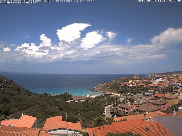 get webcam 14 - Diretta webcam: sole e splendidi colori dalle nostre spiagge