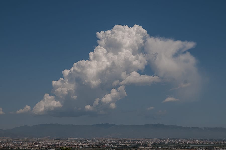 nube4 - Cella convettiva in timelapse sui Sette Fratelli