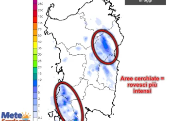 piogge18 350x250 - Venerdì piogge, meteo incerto anche sabato e domenica