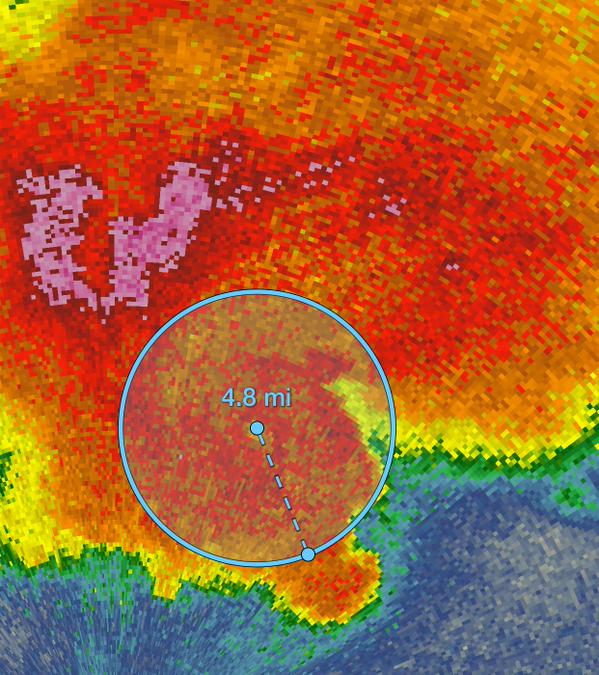 radamcc - Il terribile complesso convettivo a mesoscala