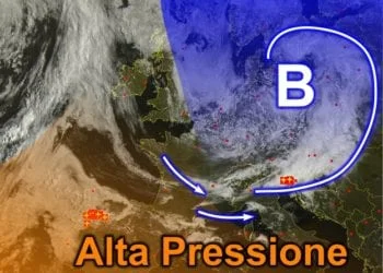 sat6 350x250 - Affluisce aria fresca e instabile dal nord Europa