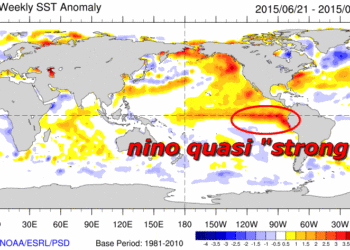 sst.anom  350x250 - El nino: sarà un'estate caldissima?