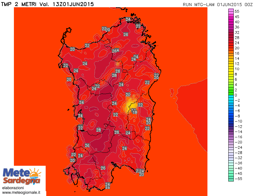 Temperature massime