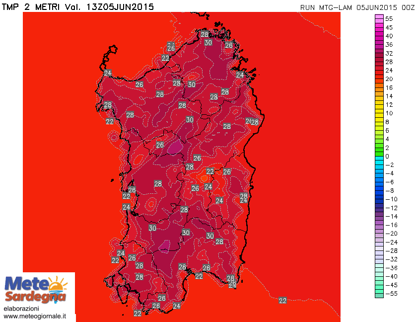 Temperature massime