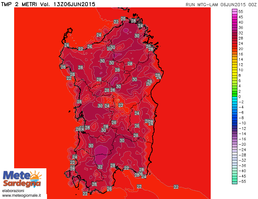 Temperature massime