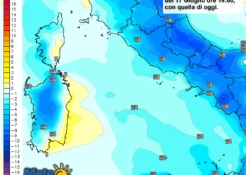 temperature9 350x250 - Nel weekend tornerà un po' di caldo