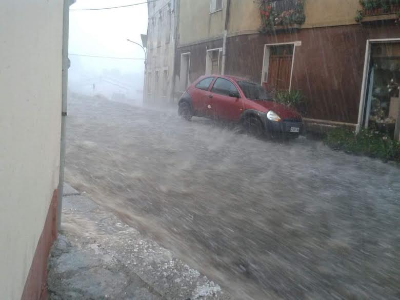 unnamed 1 - Tempesta di grandine a Sorgono FOTO