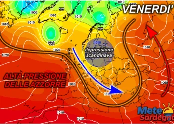 z500 721 350x250 - Miglioramento da domani grazie all'anticiclone delle Azzorre ma...