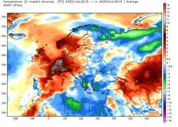 Anomalie termiche 350x250 - L'Europa diventerà sempre più fredda
