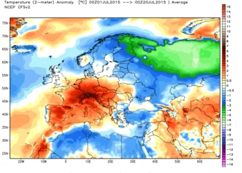 Anomalie termiche3 350x250 - 3 settimane di luglio infuocate: è caldo mostruoso