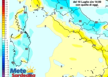 Calo temperature 350x250 - Domani gran fresco! Quanto caleranno ancora le temperature?