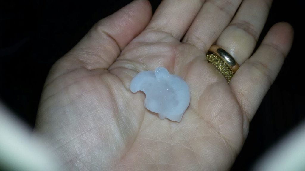 Grandine Bortigali 1024x576 - Foto grandine e spettacolare timelapse da Bortigali!