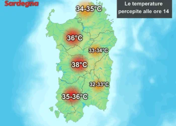 Heat Index 350x250 - Primi di luglio: temperature percepite oltre 40°C?