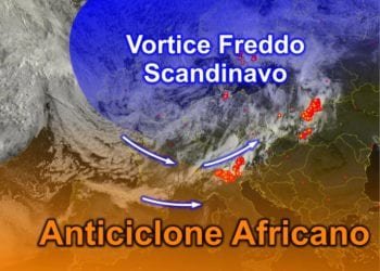 MeteoSat4 350x250 - Battaglia in atto tra Alta delle Azzorre e il Vortice Scandinavo