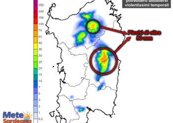 Rischio temporali 350x250 - I temporali di oggi potrebbero scatenare nubifragi