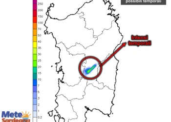 Temporali1 350x250 - Occhio al ritorno dei temporali: s'inizia domani