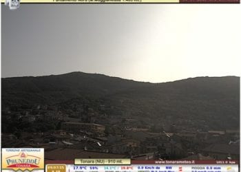 Tonara 350x250 - Caldo su Sardegna occidentale: temperature live