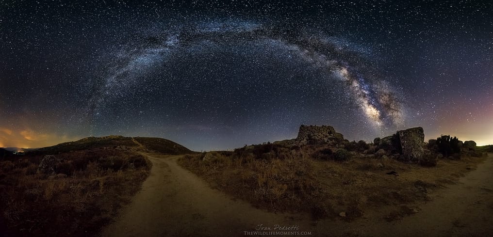 Untitled 18 - L'evoluzione della volta celeste a Monte Cresia in timelapse