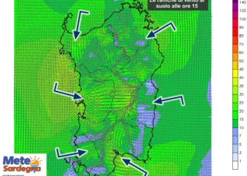 Venti al suolo 350x250 - Interessante evoluzione dei venti al pomeriggio