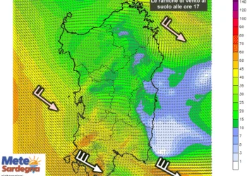 Vento al suolo 350x250 - Pomeriggio fresco e ventoso: quasi ovunque sotto i 20°C!