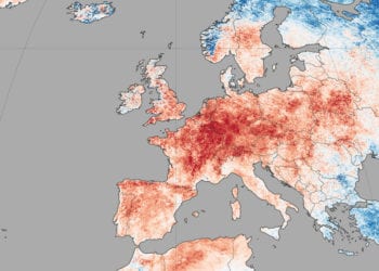 anomalie termiche europa 350x250 - Ecco quanto ha fatto caldo nelle prime 2 settimane di Luglio