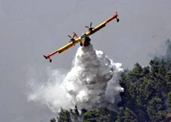incendio 350x250 - Il maxi incendio di Buddusò non è ancora domato