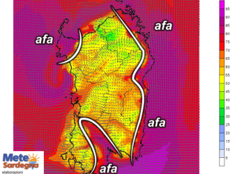 rh2m 22 350x250 - L'ondata di caldo risparmierà la Sardegna: picco di calore ad ovest ma...