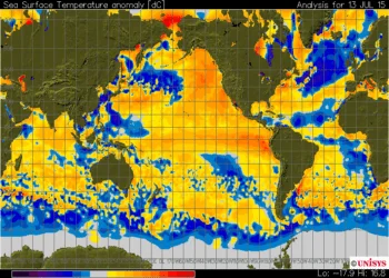 sst anom 350x250 - Caldo africano: ecco come e quando potrebbe terminare