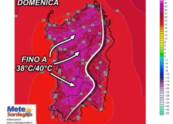 t2m 601 350x250 - Temporali si, ma il week end sarà caldo!