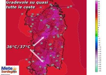 t2m 604 350x250 - Forti temporali nel week end! I primi dettagli