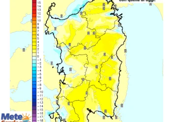 temperature1 350x250 - Caldo e afa anche di notte: ci sarà da soffrire