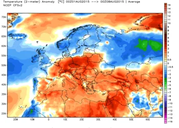 Anomalie termiche 350x250 - Ecco quanto ha fatto caldo nelle prime 2 settimane di Luglio