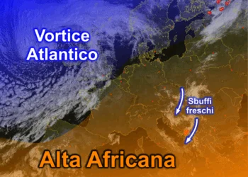 Meteosat 350x250 - Forno africano a pieno regime: oggi oltre 40°C