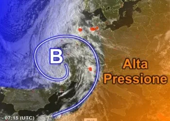 Meteosat6 350x250 - Depressioni sul Nord Europa preparano il cambiamento