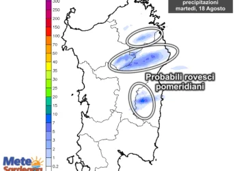 Precipitazioni3 350x250 - Obbiettivo puntato al pomeriggio: confermati intensi temporali