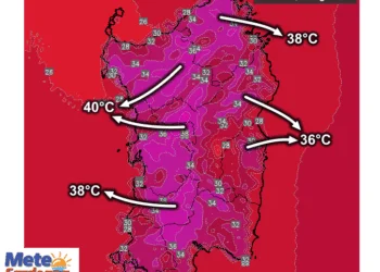 Temperature massime6 350x250 - Europa rovente la prossima settimana: guardate che caldo!