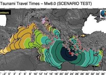 TsunamiINGV 350x250 - Come sarebbe uno tsunami nel Mediterraneo?