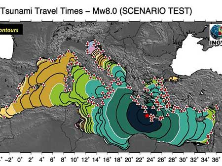 TsunamiINGV - Come sarebbe uno tsunami nel Mediterraneo?