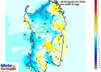 Variazioni termiche 350x250 - Tracollo delle temperature già nella giornata di domani